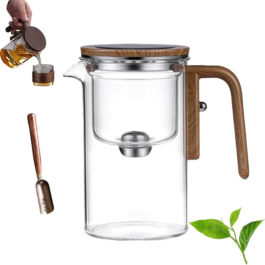 Glass Teapot with Magnetic Tea Infuser