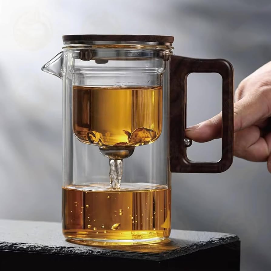 Glass Teapot with Magnetic Tea Infuser